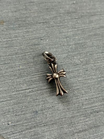 Chrome Hearts CH Cross Baby Fat Charm "Silver"