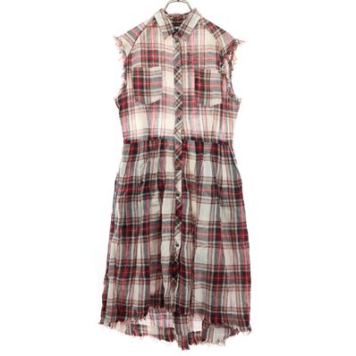 DIESEL ノースリーブ シャツワンピース