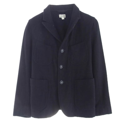 Engineered Garments エンジニアードガーメンツ ジャケット × BEAMS BOY ベッドフォード ウールサージ ジャケット テーラード ジャケット ネイビー ネイビー系 1【中古】