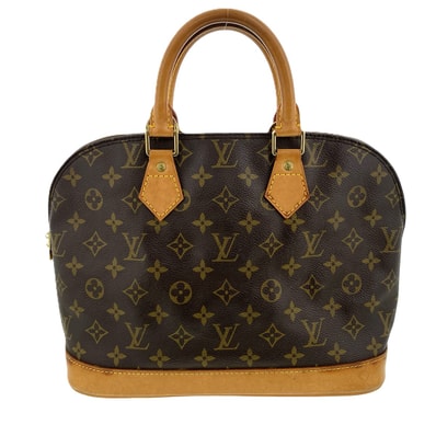 LOUIS VUITTON ルイ・ヴィトン アルマ PM ハンドバッグ M51130 モノグラム ブラウン レディース【中古】
