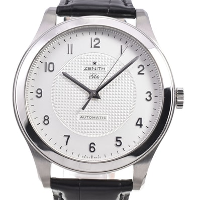 ゼニス ZENITH 03.0520.679/02.C492 グランドクラス エリート 自動巻き メンズ 美品 箱・保証書付き R#146067