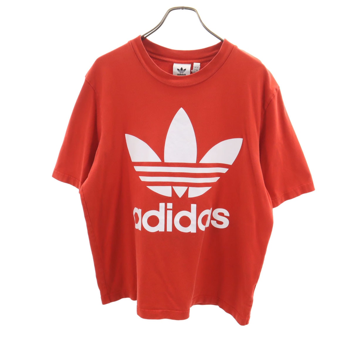 adidas Originals アディダスオリジナルス トレフォイルロゴ 半袖 Tシャツ L レッド系