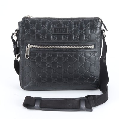 ■美品 グッチ グッチシマ 406410 ショルダーバッグ レザー