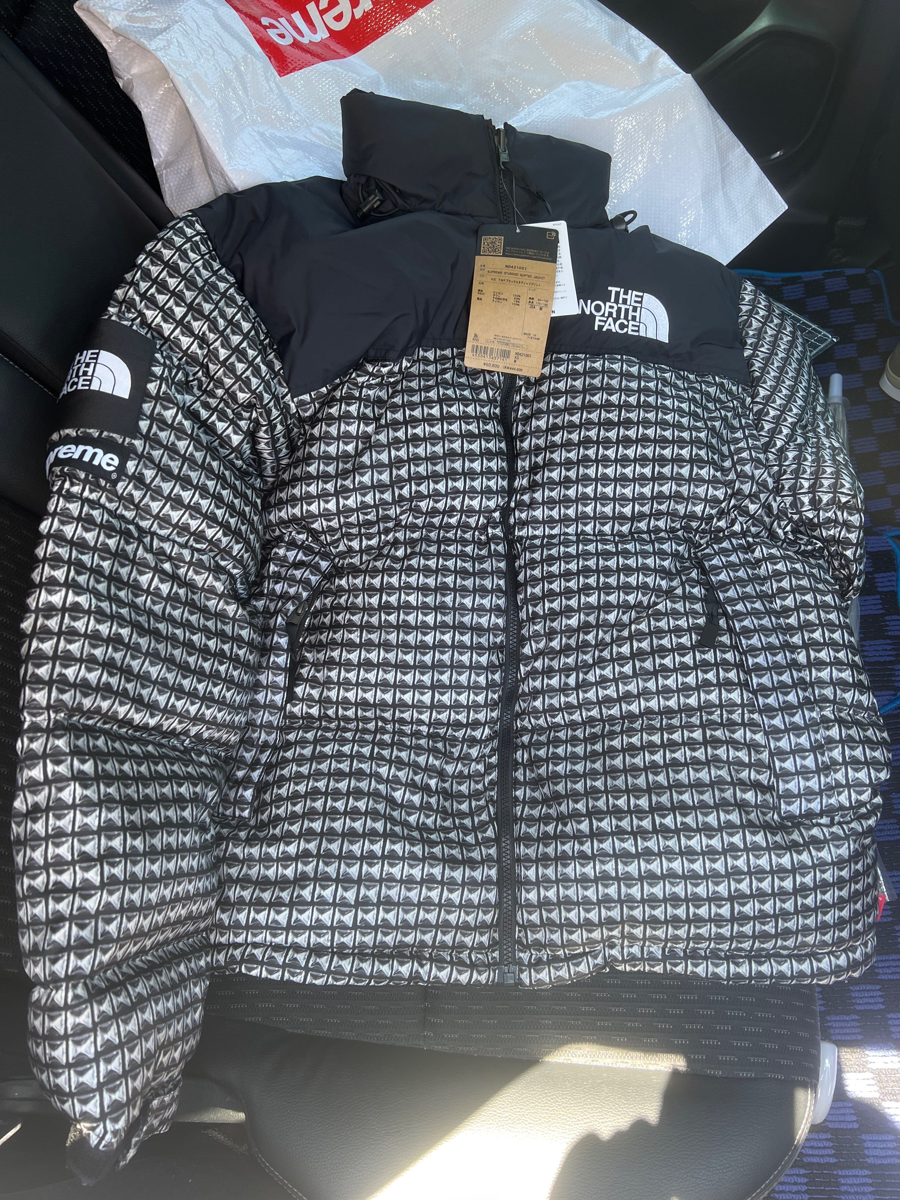 Supreme x The North Face Studded Nuptse Jacket "Black"