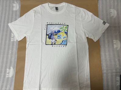 Supreme x The North Face Sketch S/S Top "White"