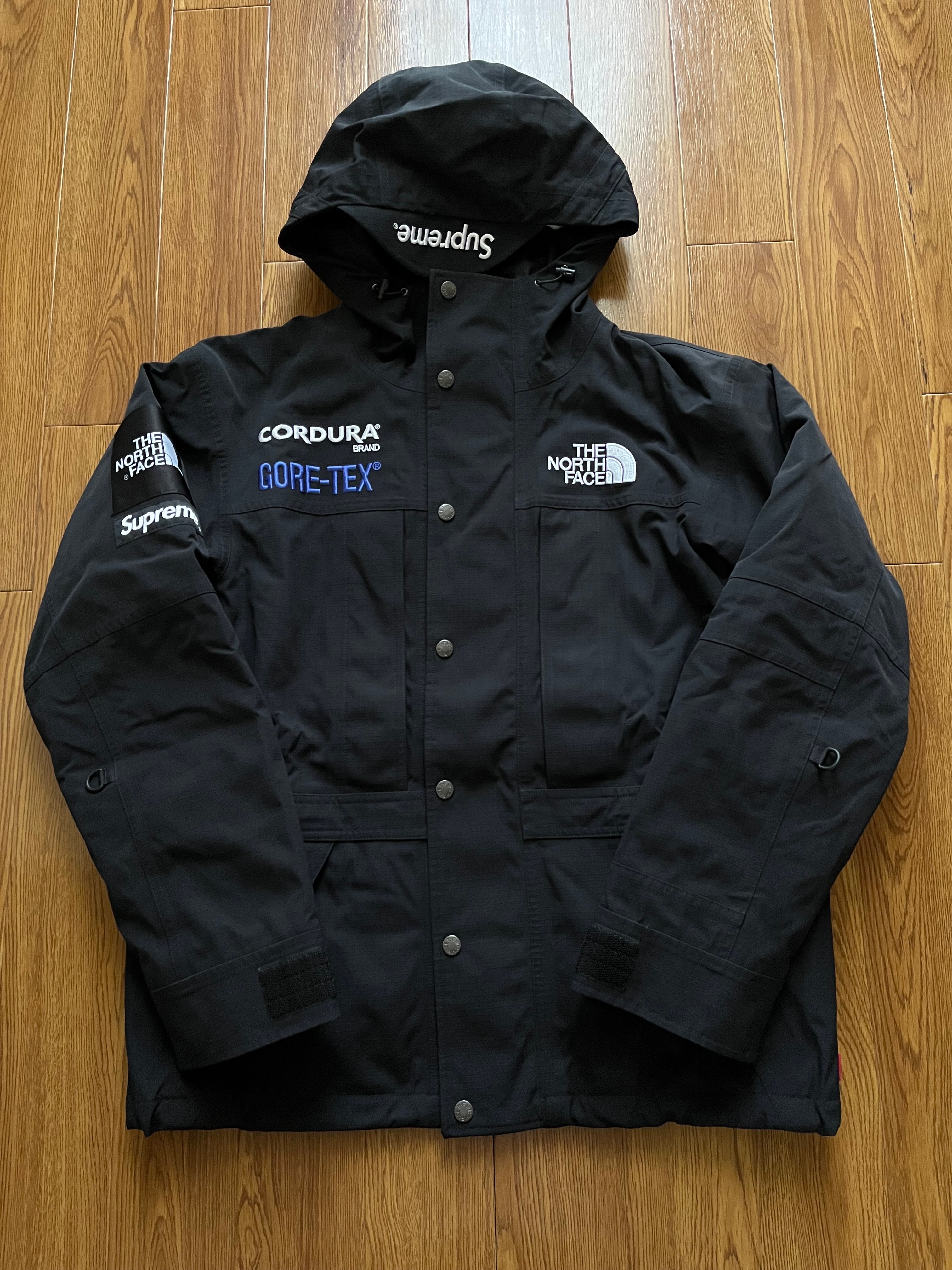 シュプリーム ザノースフェイス エクスペディション ジャケット "ブラック"