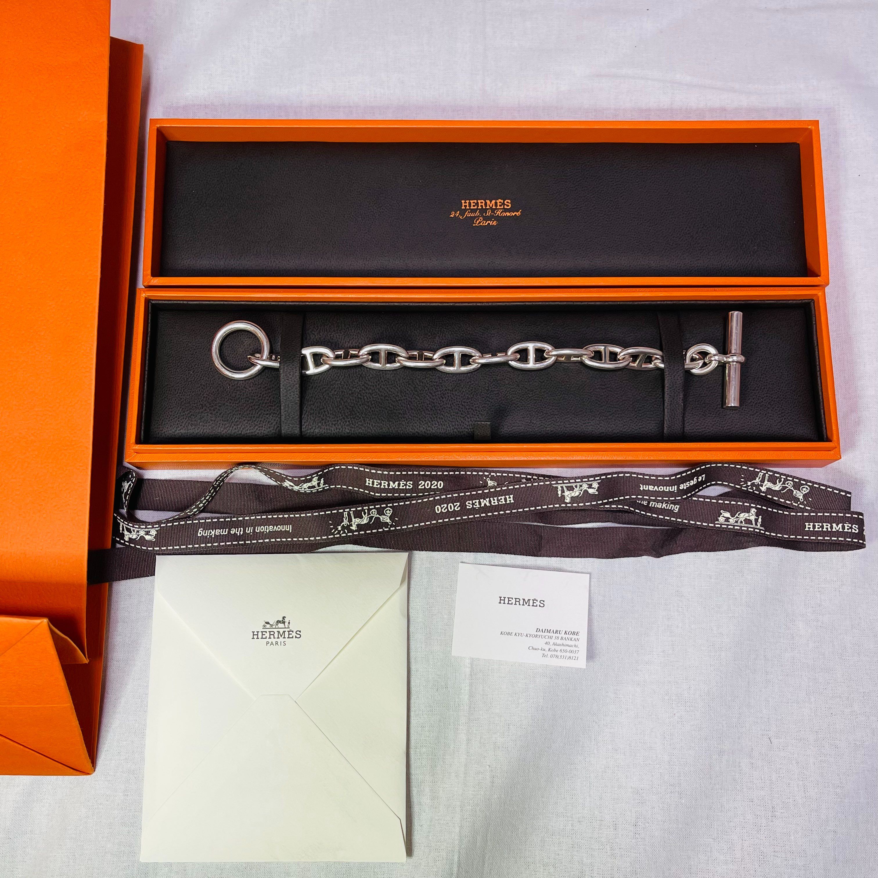 Hermes Chaine D'ancre GM Bracelet "Silver"