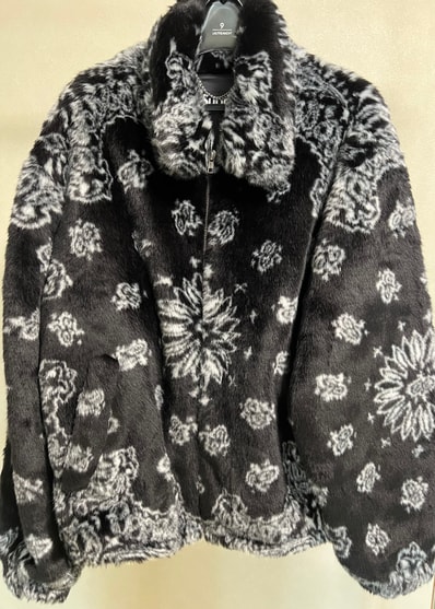 Supreme Bandana Faux Fur Bomber Jacket Supreme Bandana Faux Fur Bomber Jacket