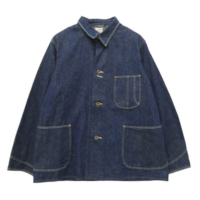 orSlow オアスロウ 1940s coverall jacket カバーオール デニム ジャケット インディゴブルー系 1【中古】