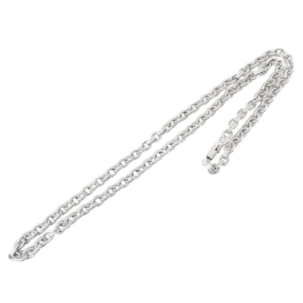 CHROME HEARTS クロムハーツ(原本有) ネックレス PAPER CHAIN 20inch ペーパーチェーン ネックレス 20インチ シルバー系【中古】