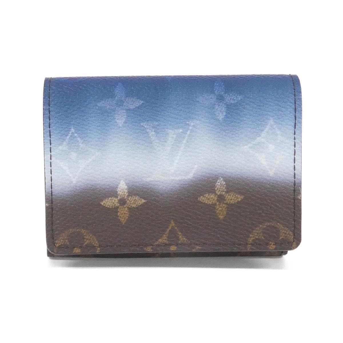 【未使用品】ルイヴィトン モノグラムピグメント カードケース アンヴェロップ カルト ドゥ ヴィジット M28391 カ