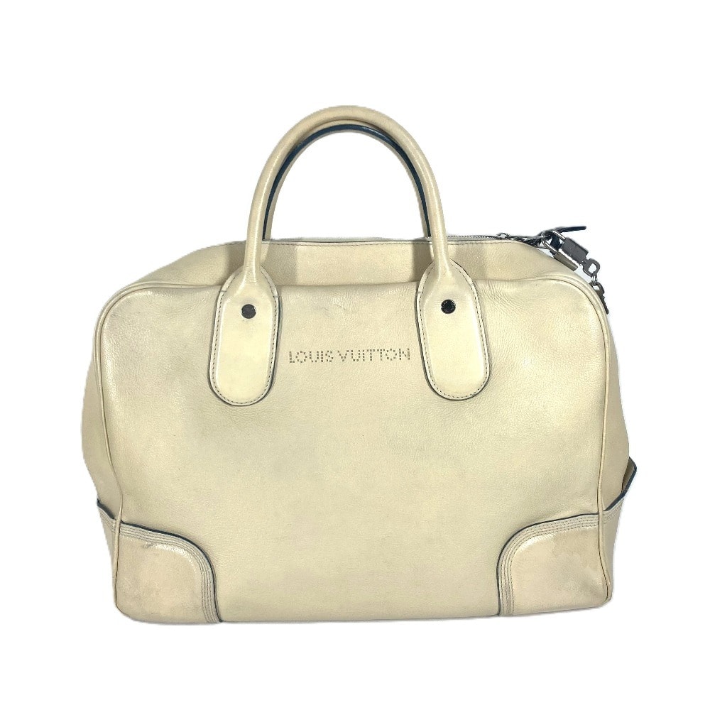 ルイヴィトン LOUIS VUITTON キュイール・シワ M95779 ハンドバッグ カバン ボストンバッグ カバン ビジネスバッグ レザー エクリュ ホワイト