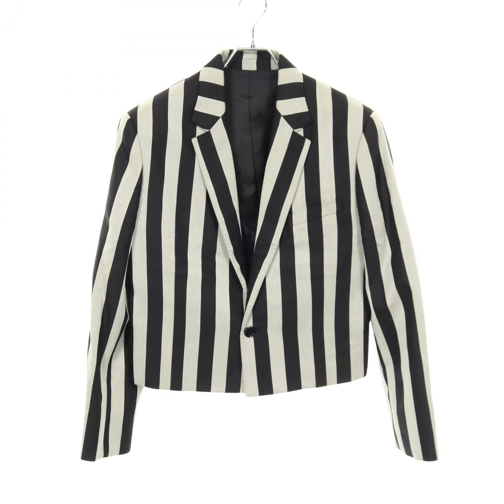 セリーヌ CELINE テーラードジャケット 衣料品 アウター ウール シルク メンズ グレー系 / ブラック系 2V159882C 【中古】