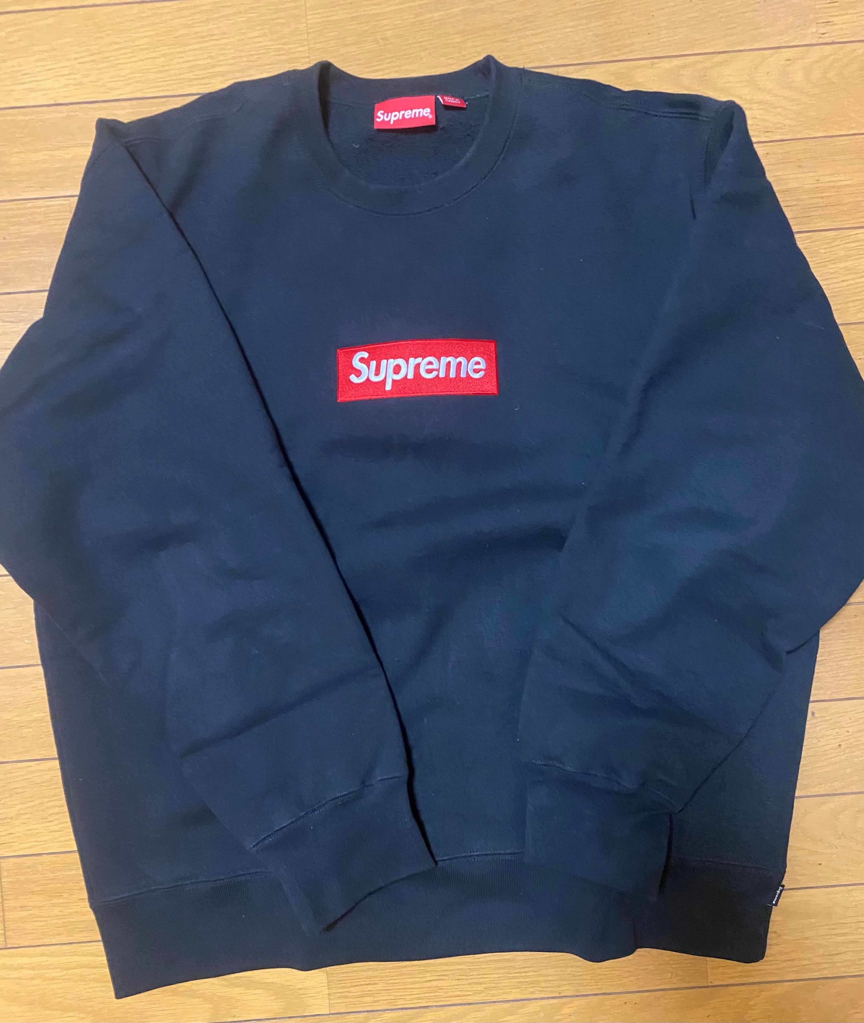 Supreme Box Logo Crewneck "Black" (22FW)