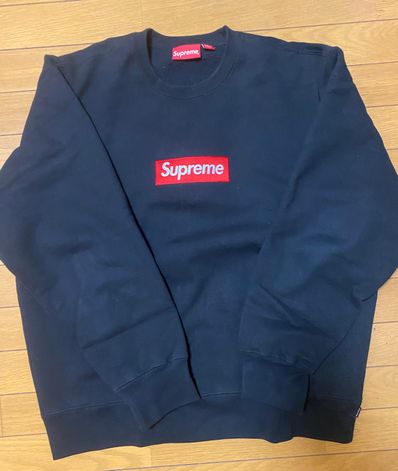 Supreme Box Logo Crewneck "Black" (22FW)