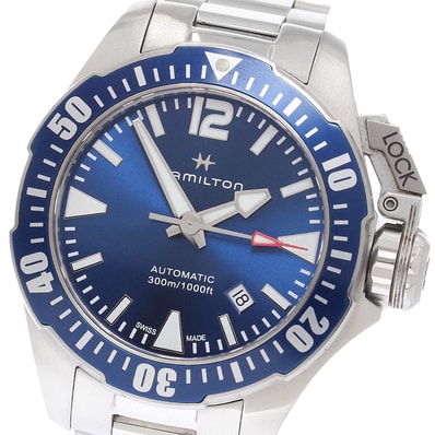 ☆美品 ★箱・保 ハミルトン カーキ デイト H777050 メンズ 【中古】