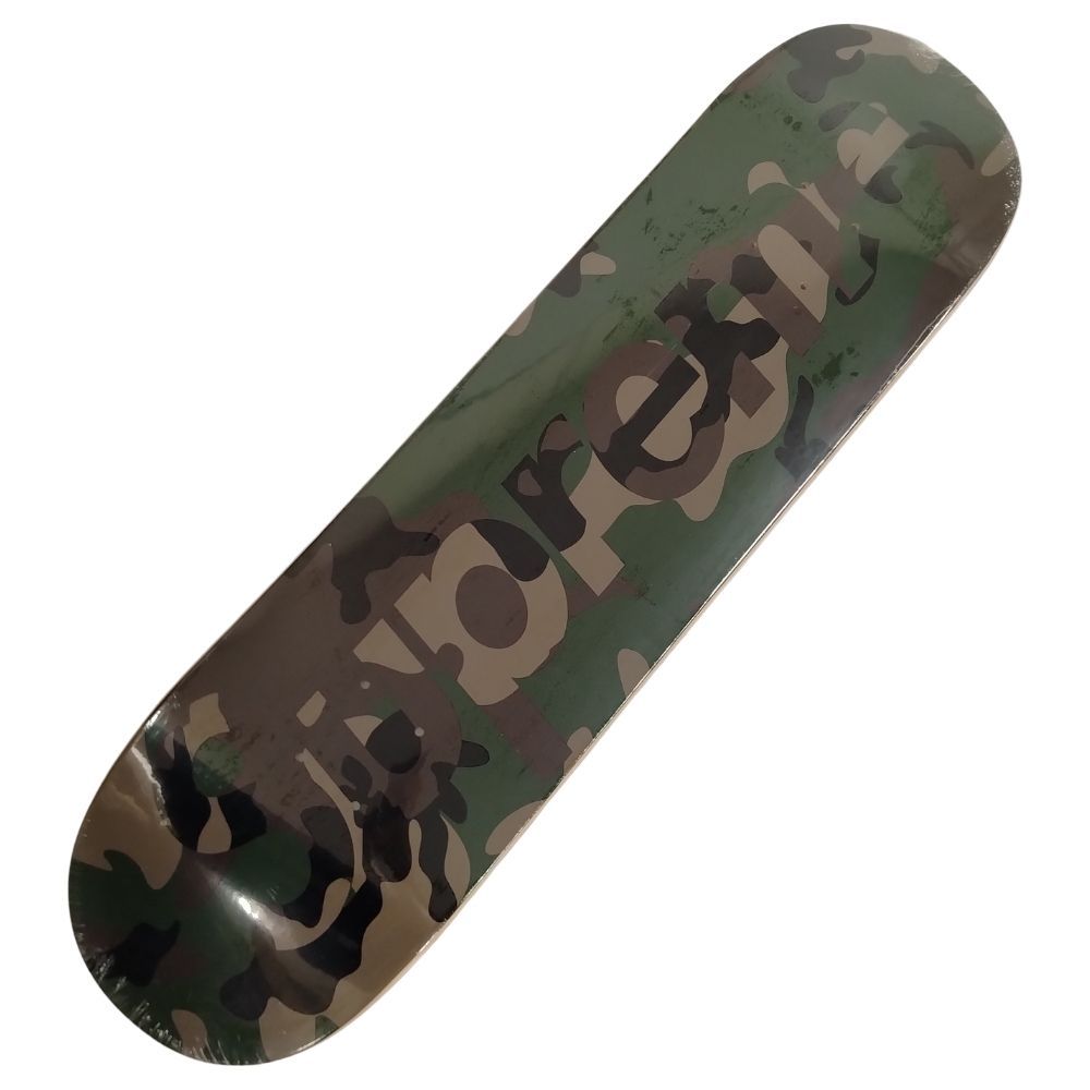 Supreme - supreme デッキ　グリーンカモ SUPREME CAMO LOGO SKATEBOARD DECK WOODLAND CAMO FW20 GREEN