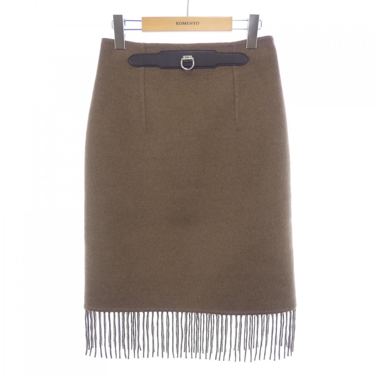 B (目立った傷や汚れなし)】エルメス HERMES *17-7306 スカート 36の