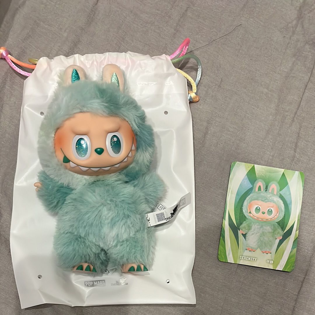 POP MART THE MONSTERS (LABUBU) Big into Energy Series Plush Pendant SERENITY