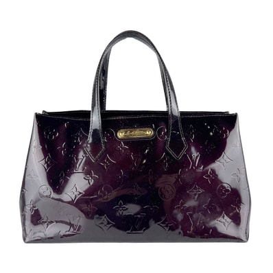 ルイ ヴィトン LOUIS VUITTON ハンドバッグ モノグラム ヴェルニ ウィルシャーPM モノグラムヴェルニ アマラント レディース M93641【中古】 z9882