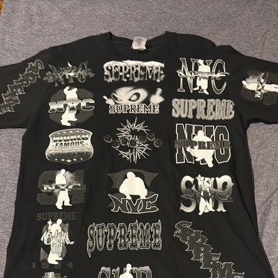 Supreme Flash Tee "Black"