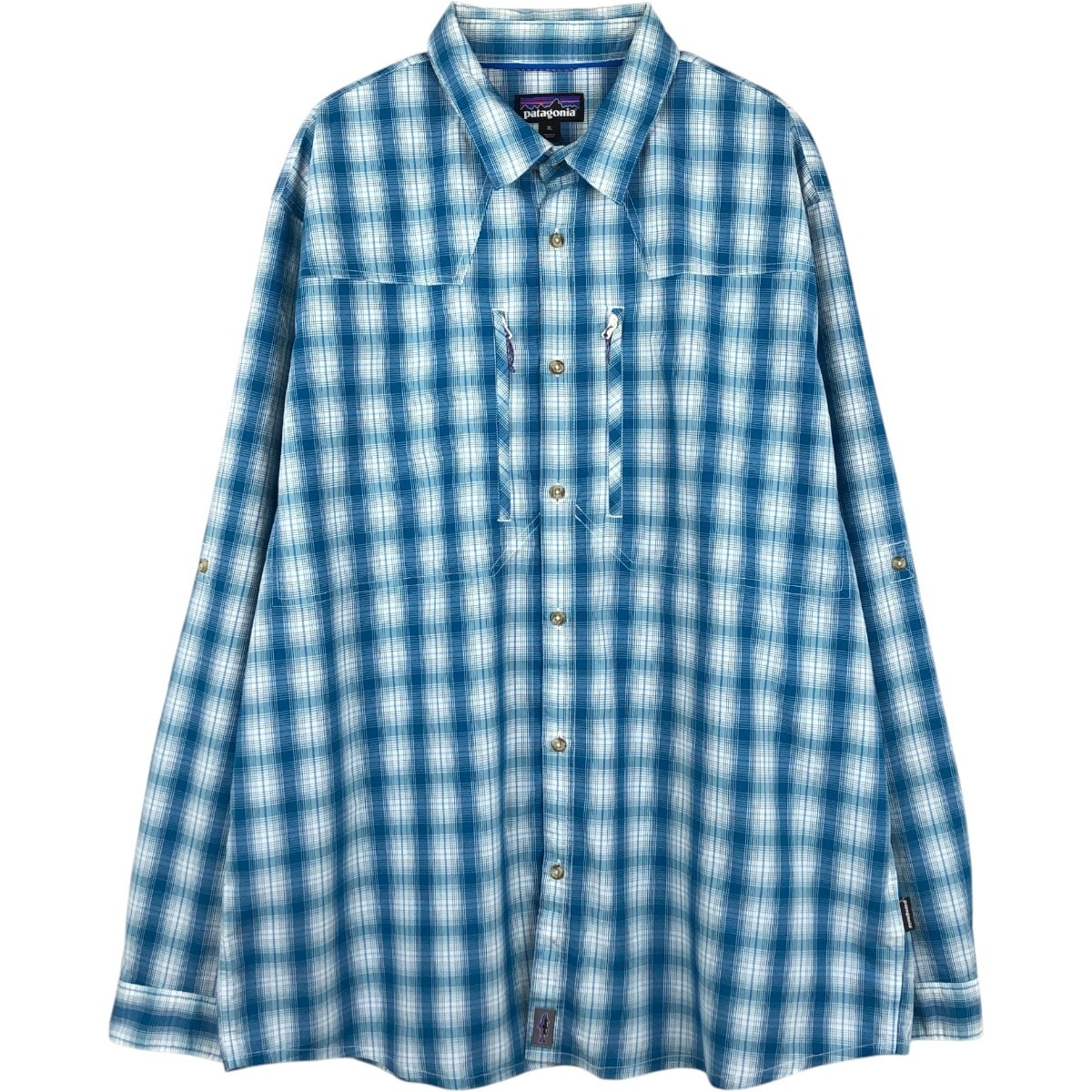 古着 パタゴニア Patagonia 52196SP16 チェック柄 長袖 フィッシングシャツ メンズXL相当/eaa675074
