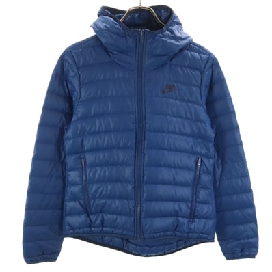 NIKE ナイキ ダウンパーカー S ブルー