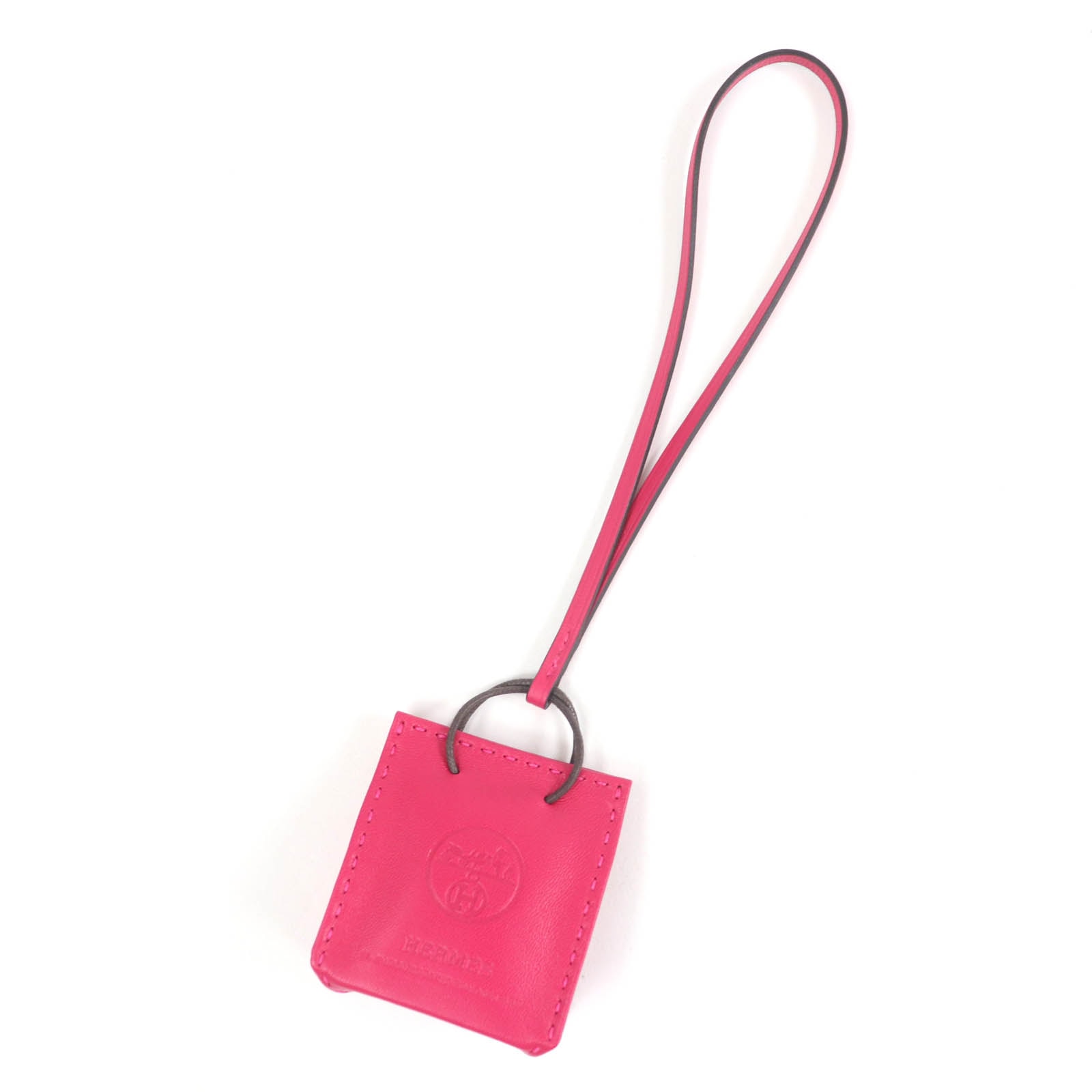 未使用品 エルメス
 バッグチャーム SAC ORANGE サック オランジュ レディース