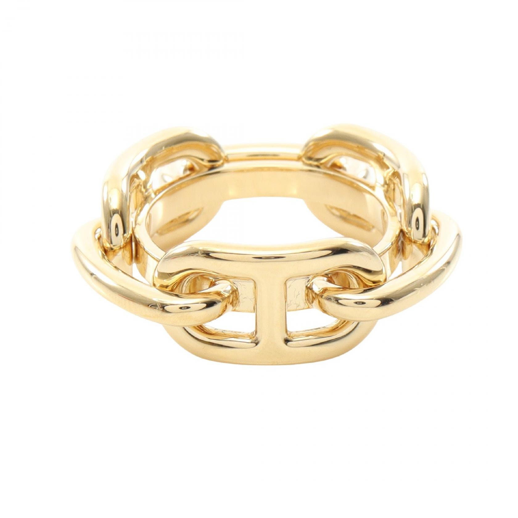 エルメス HERMES シェーヌダンクル スカーフリング アクセサリー GP ゴールド レディース ゴールド系 【中古】