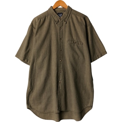 古着 90年代 ギャップ GAP オールドギャップ 半袖 ボタンダウンシャツ メンズXL相当 ヴィンテージ/eaa577309