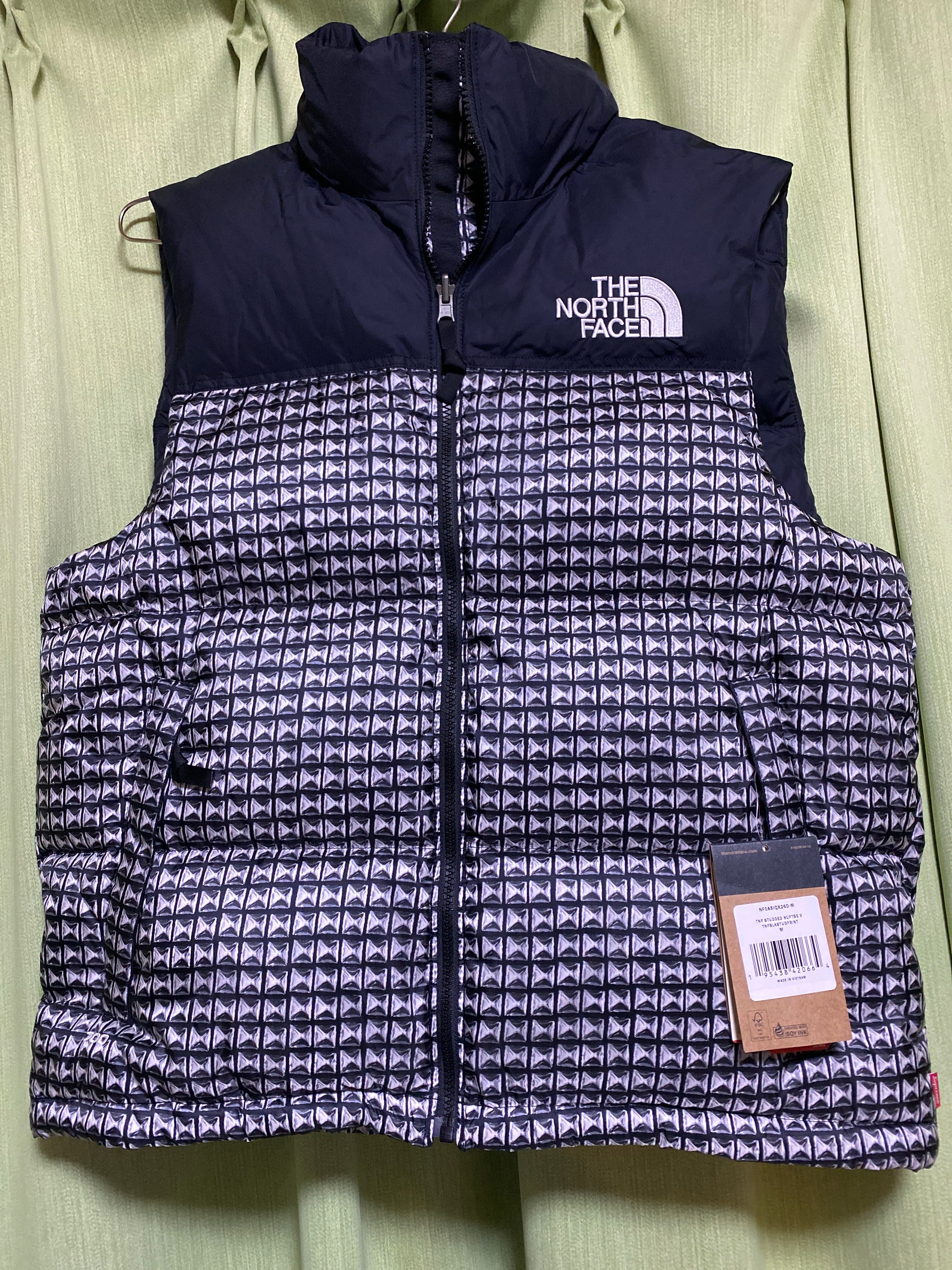 Supreme x The North Face Studded Nuptse Vest "Black"