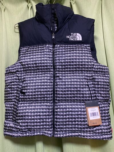Supreme x The North Face Studded Nuptse Vest "Black"