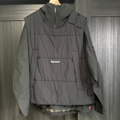 Supreme 2-in-1 GORE-TEX Shell + WINDSTOPPER Vest "Black"