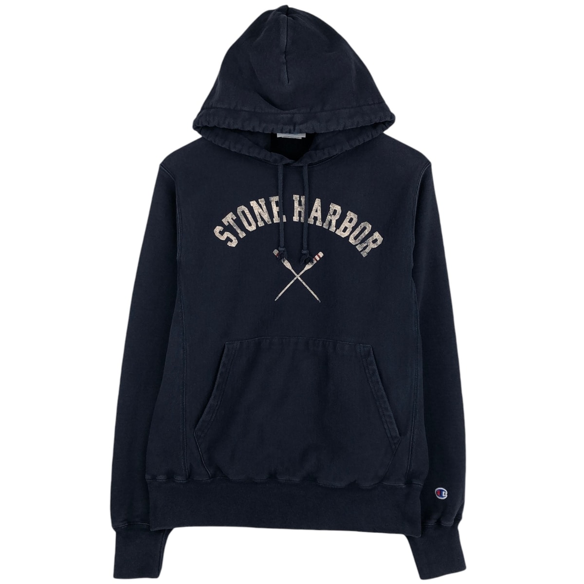 古着 チャンピオン Champion REVERSE WEAVE リバースウィーブ カレッジ スウェットプルオーバーパーカー メンズS相当/eaa626946