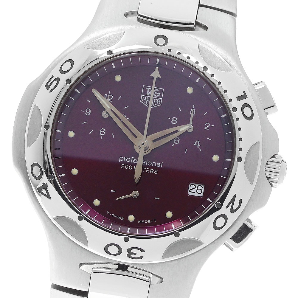 タグホイヤー キリウム クロノグラフ CL1113 メンズ 【中古】