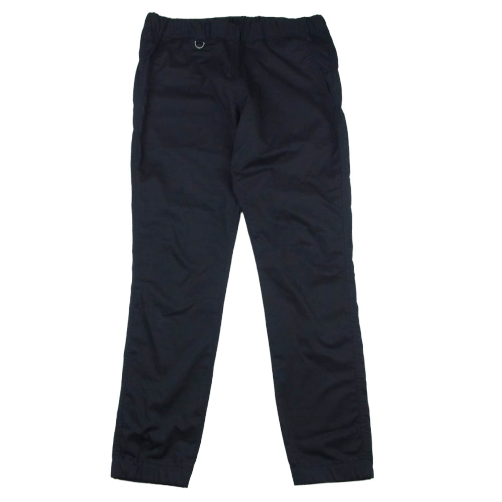 uniform experiment ユニフォームエクスペリメント UE-170038 STRETCH GABARDINE SLIM FIT JOGGER PANT ストレッチ ギャバジン スリムフィット ジョガーパンツ ブラック系 2【中古】