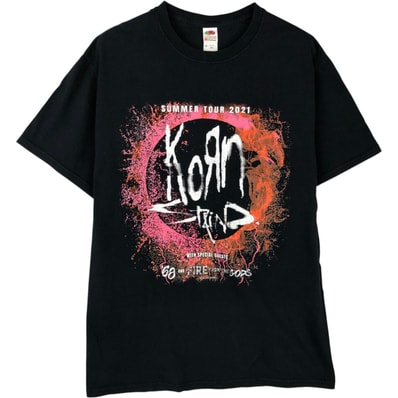 古着 フルーツオブザルーム FRUIT OF THE LOOM KORN コーン バンドTシャツ バンT メンズM相当/eaa647194