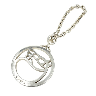 HERMES エルメス キーホルダー シュバル ホース バッグチャーム メンズ レディース シルバー925 ユニセックス 約17.1g【中古品】