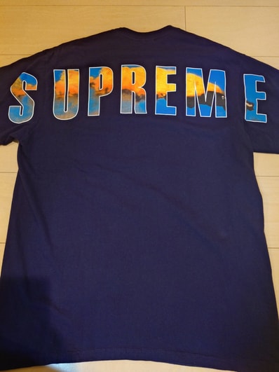 Supreme Crash Tee "Navy"