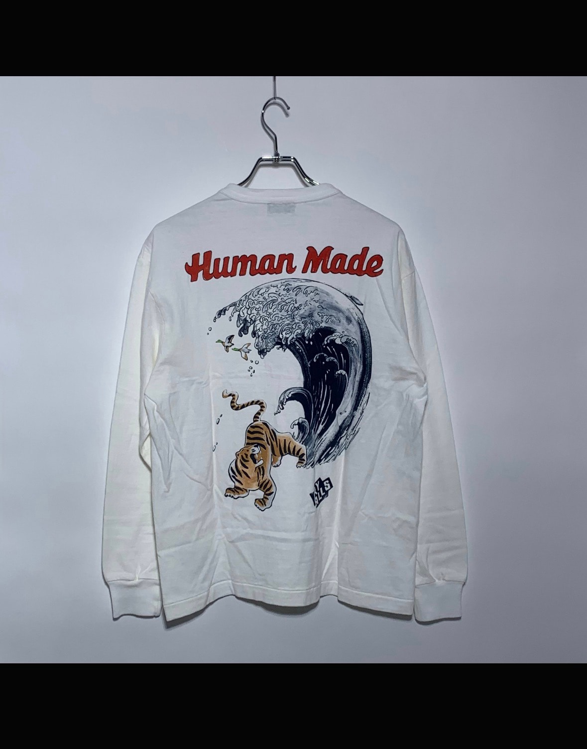 HUMAN MADE Graphic L/S Shirt "White"