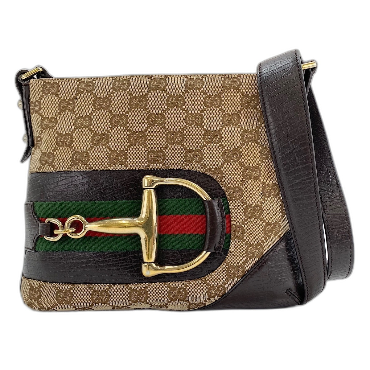 グッチ GUCCI ホースビット ショルダーバッグ【中古】