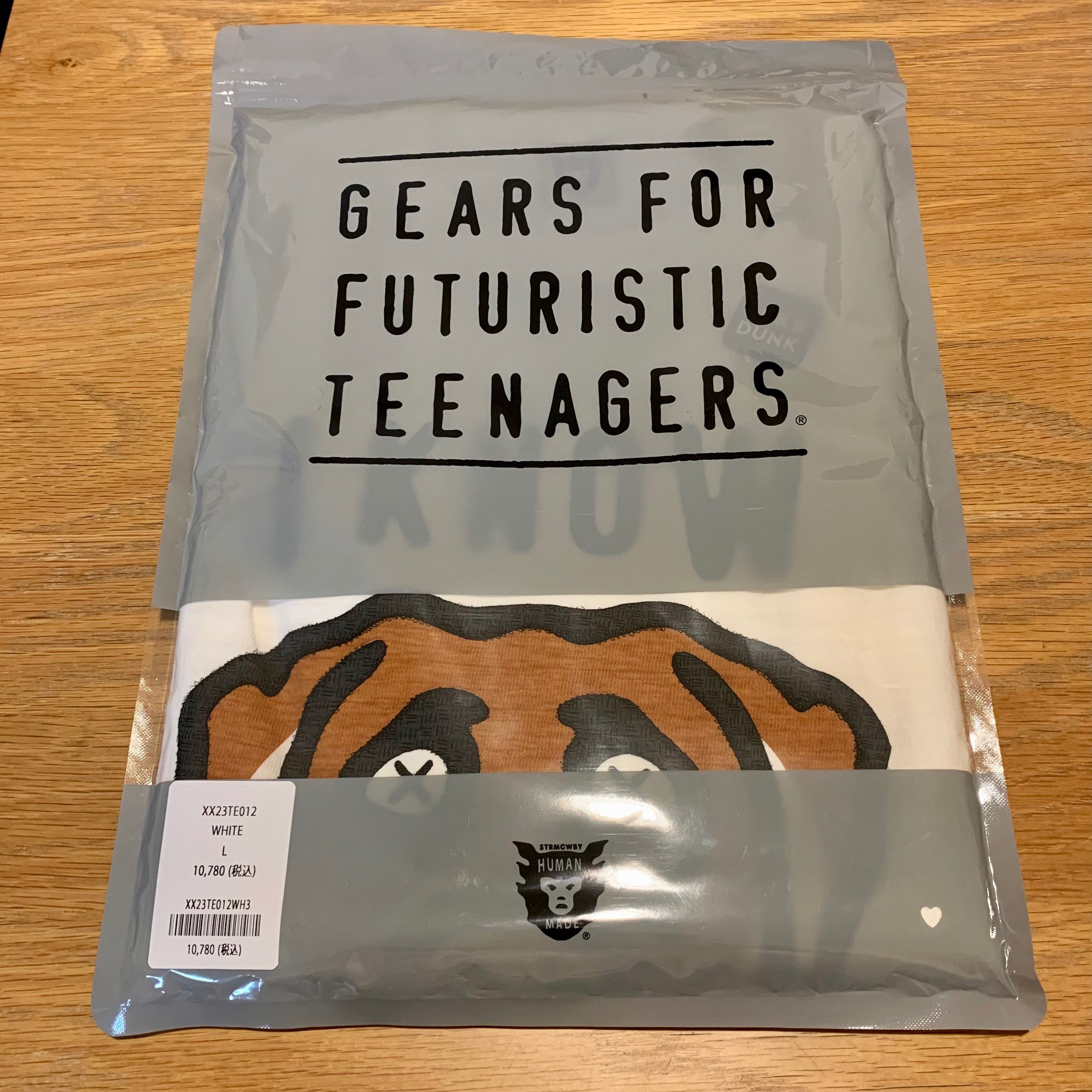 HUMAN MADE I KNOW NIGO KAWS T-SHIRT "White"