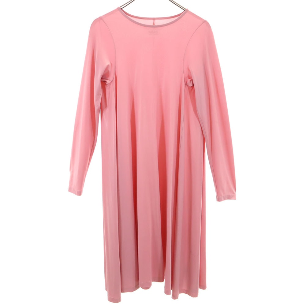 MM6 エムエムシックス イタリア製 長袖 ロングワンピース S ピンク Maison Margiela