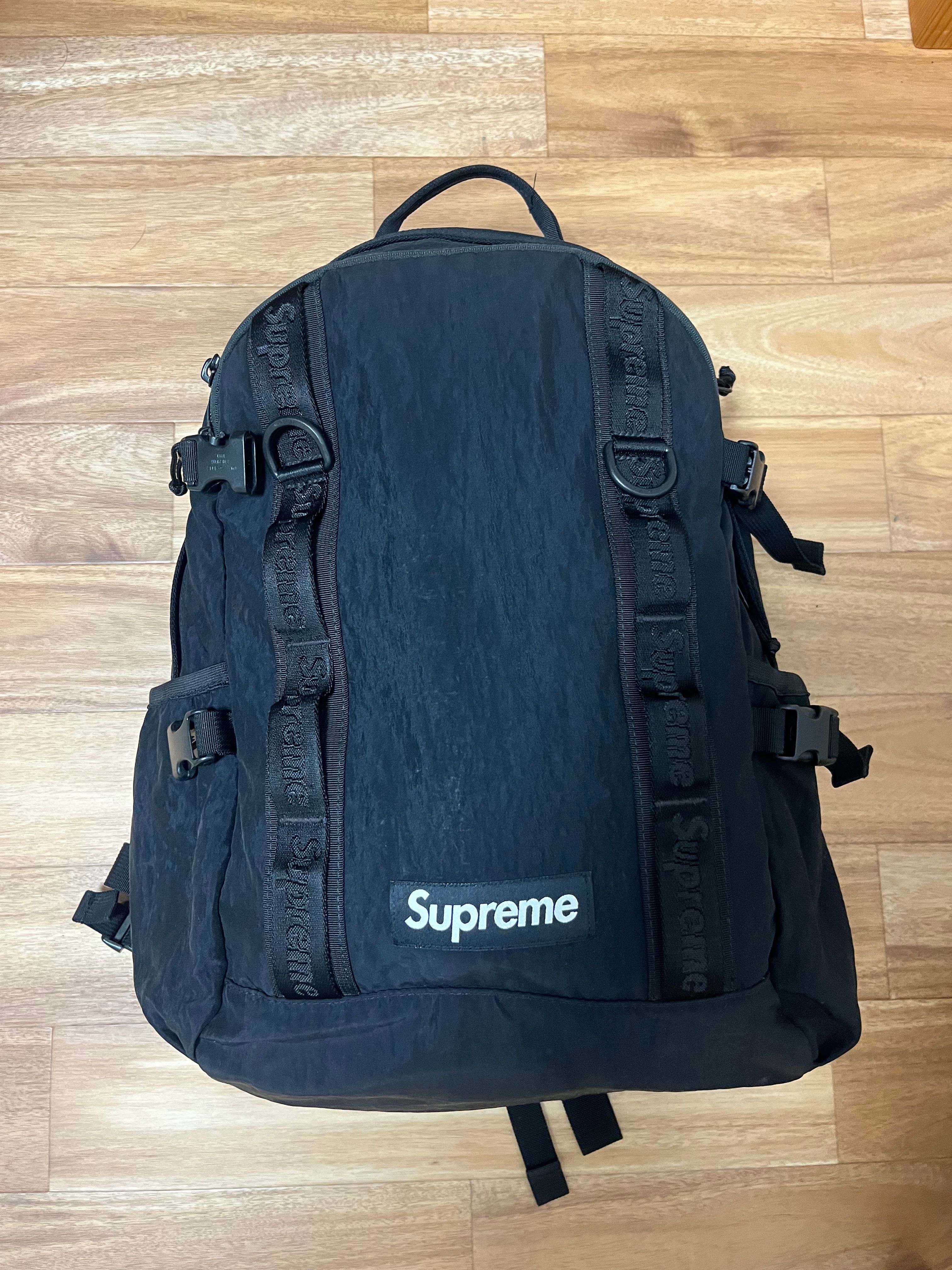 Supreme 20FW Backpack 21L "Black"