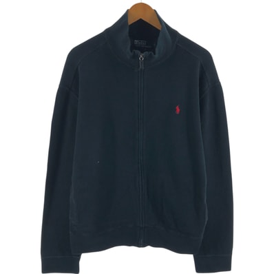 古着 ラルフローレン Ralph Lauren POLO by Ralph Lauren フルジップスウェットシャツ トレーナー メンズL相当/eaa525428