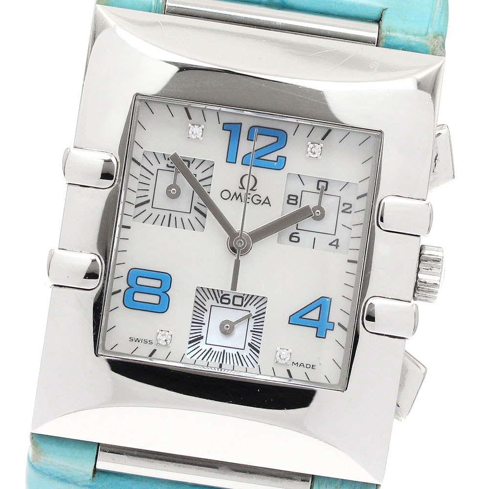 オメガ コンステレーション クアドラ レディース 【中古】