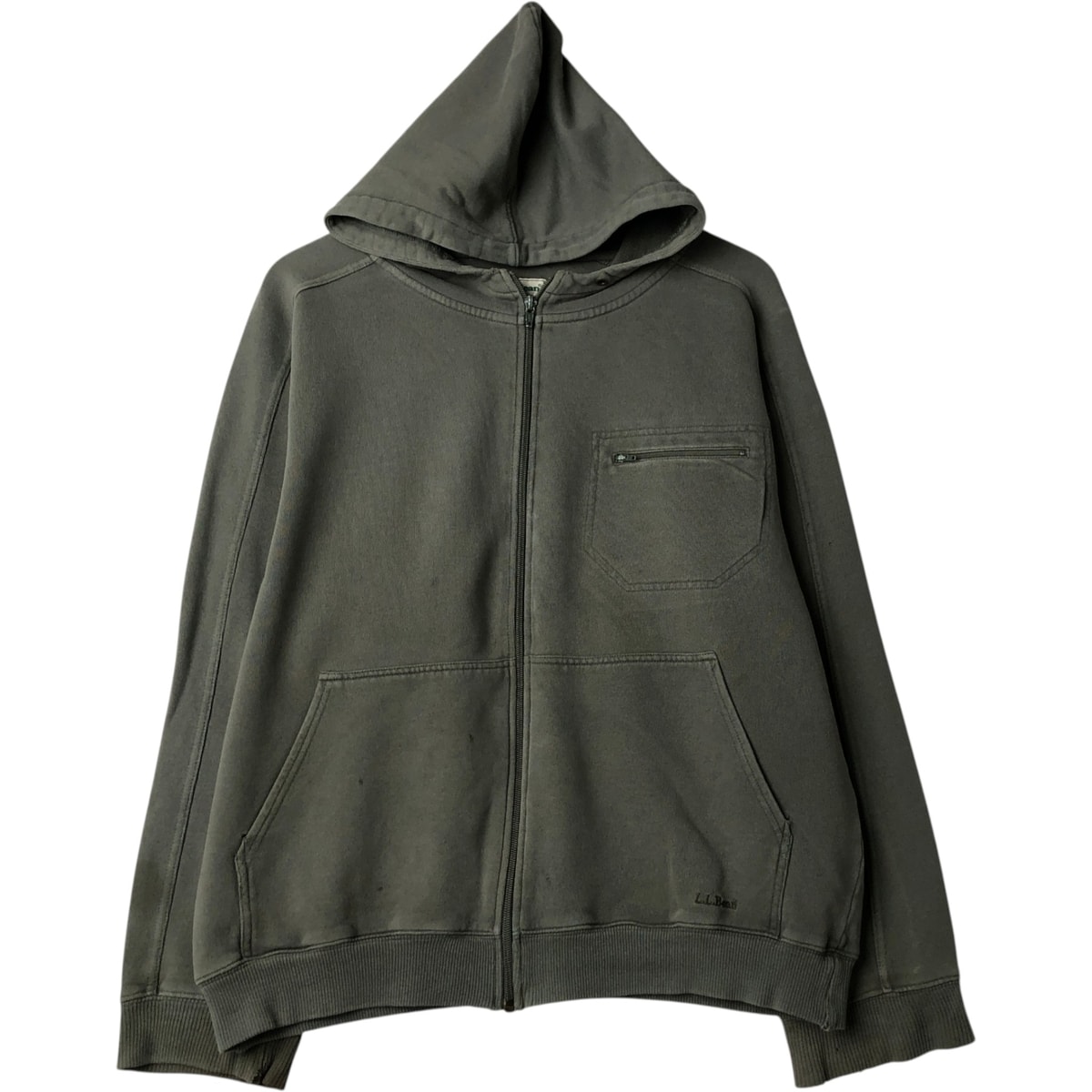 古着 90~00年代 エルエルビーン L.L.Bean フルジップスウェットシャツ トレーナー メンズM相当 ヴィンテージ/eaa624213