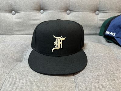 NEW ERA FEAR OF GOD ESSENTIALS 59FIFTY F LOGO Under Visor "Black"