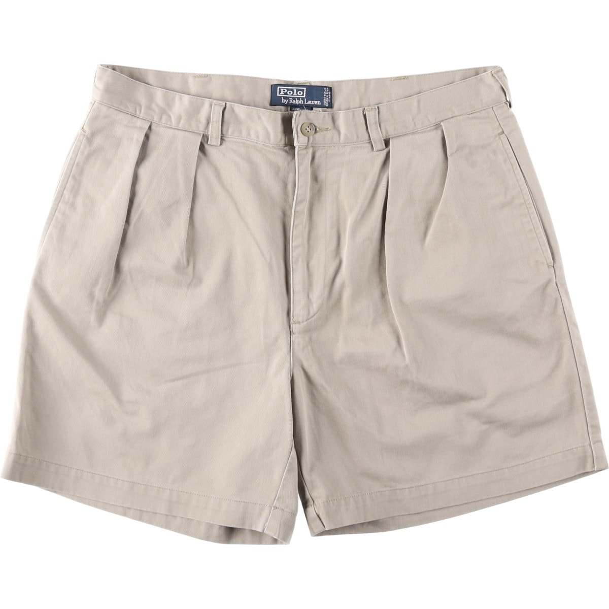 古着 ラルフローレン Ralph Lauren POLO by Ralph Lauren ANDREW SHORT ツータック チノショーツ ショートパンツ メンズw36相当/eaa653505