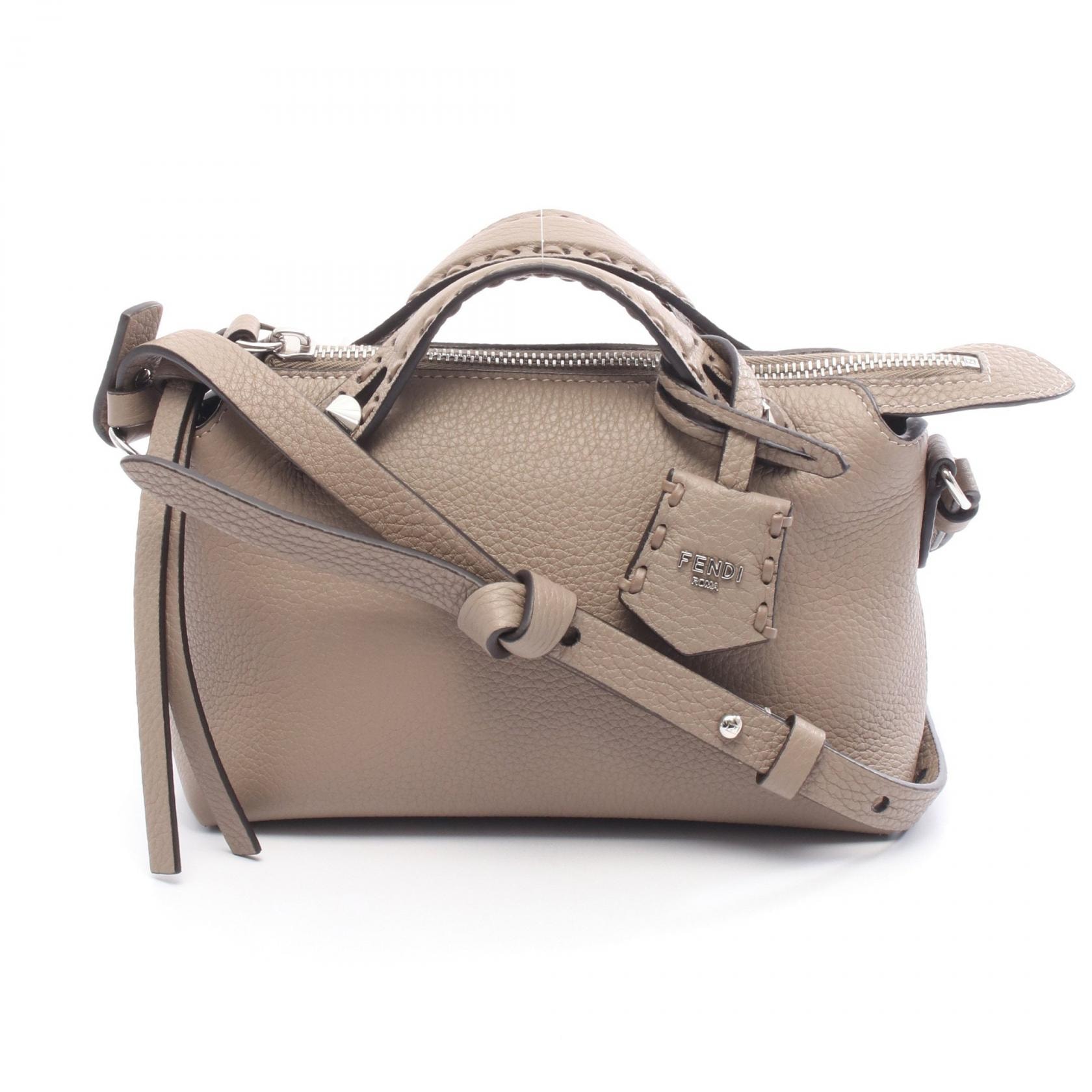 フェンディ FENDI バイザウェイ セレリア ミニ 2WAY ハンドバッグ バッグ レザー レディース ベージュ系 8BS098ASU2F04Y9 【新品】